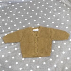 NWOT Zara Baby Knit Cardigan